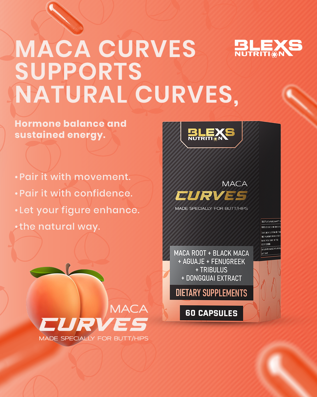 Maca Curves Natural Enhancement