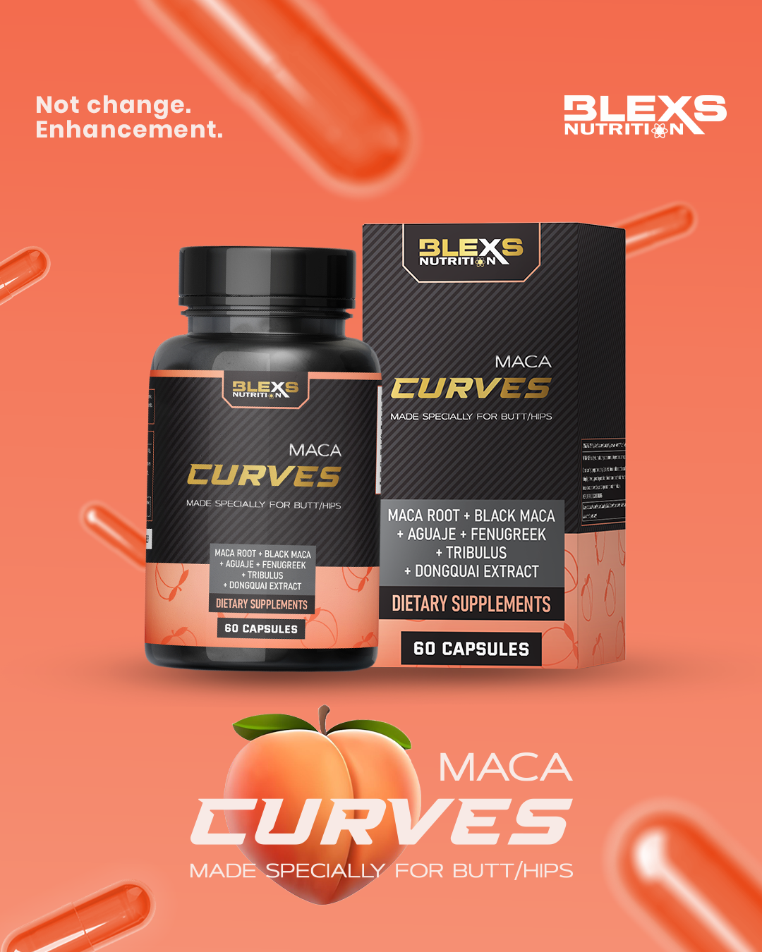 Maca Curves Natural Enhancement